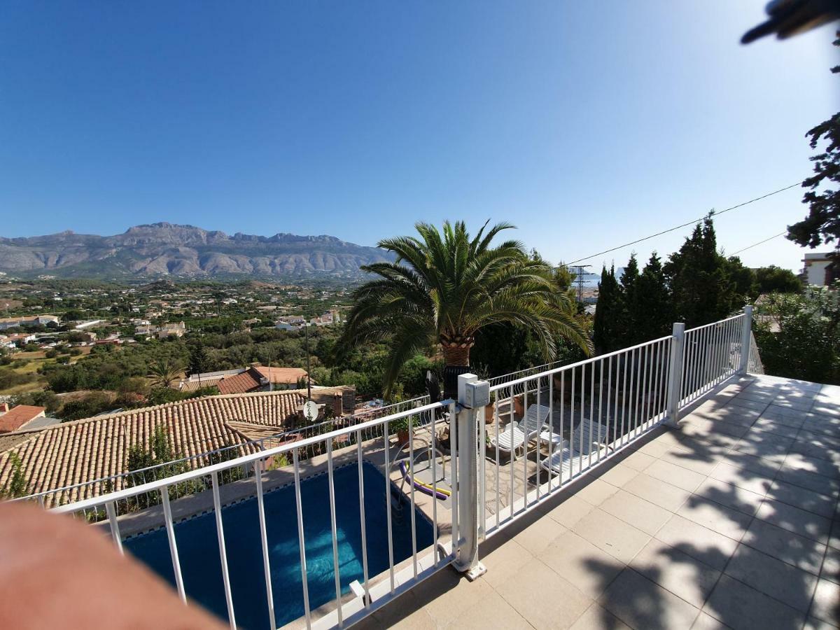 Haus Mit Pool Und Meerblick Altea Eksteriør bilde